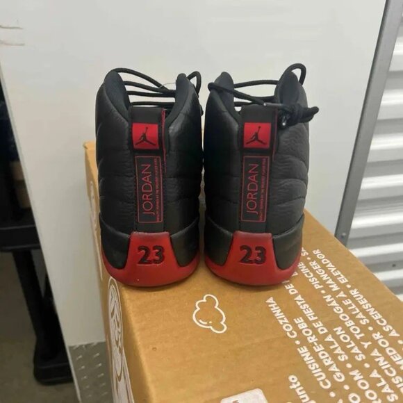 Air Jordan 12 Retro 'Flu Game' 2025 CT8013 002 Men size 10.5 New With Defects No - Picture 4 of 8